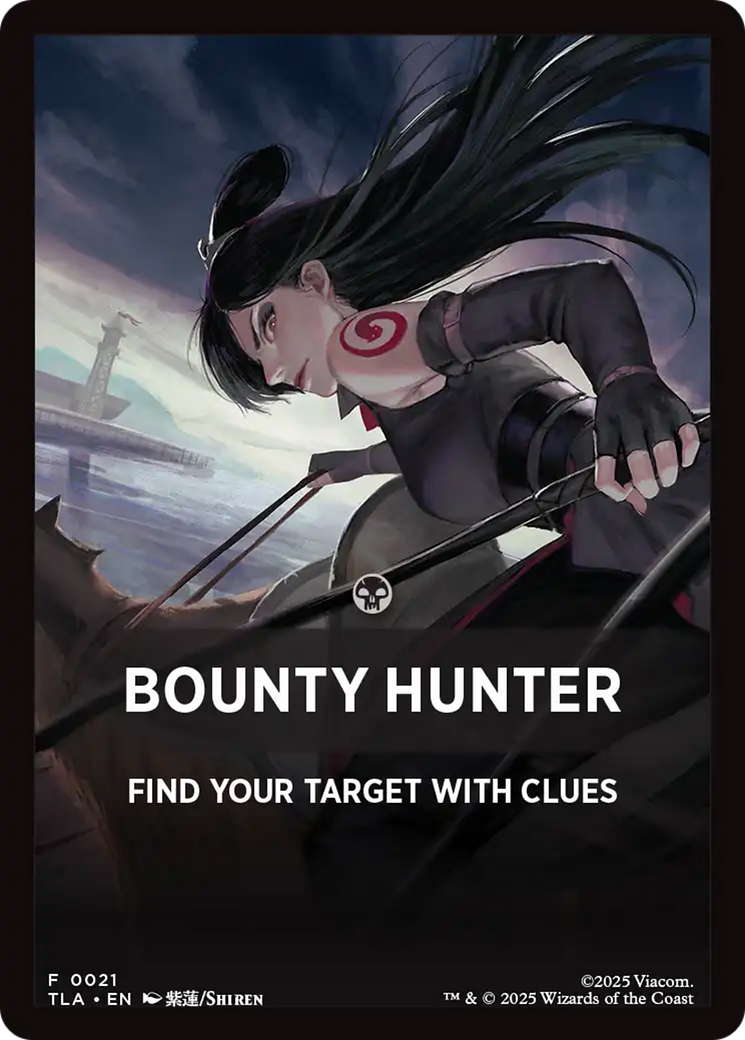 Bounty Hunter Theme Card [Avatar: The Last Airbender Tokens] | Red Claw Gaming