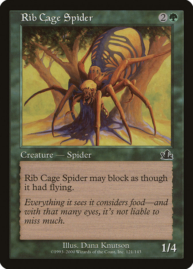 Rib Cage Spider [Prophecy] MTG Single Magic: The Gathering | Red Claw Gaming