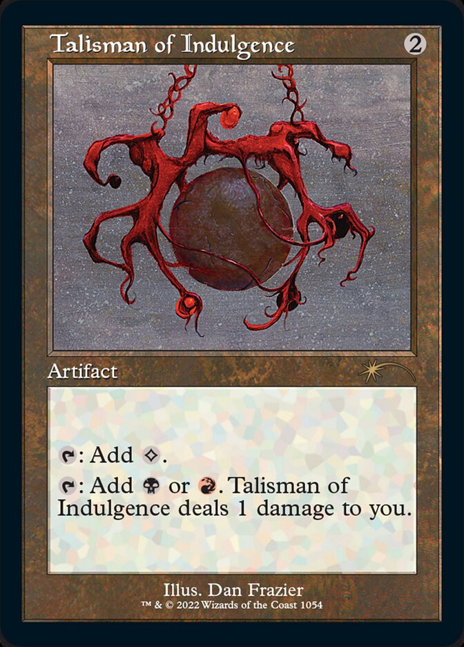 Talisman of Indulgence (Retro Frame) [Secret Lair Drop Series] MTG Single Magic: The Gathering | Red Claw Gaming