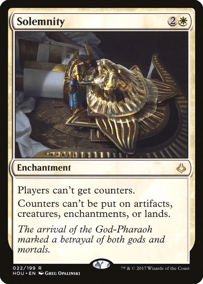 Solemnity [Hour of Devastation] MTG Single Magic: The Gathering | Red Claw Gaming