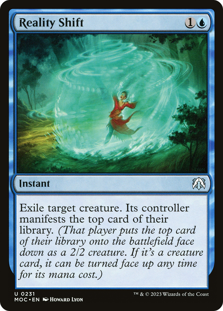 Reality Shift [March of the Machine Commander] MTG Single Magic: The Gathering | Red Claw Gaming