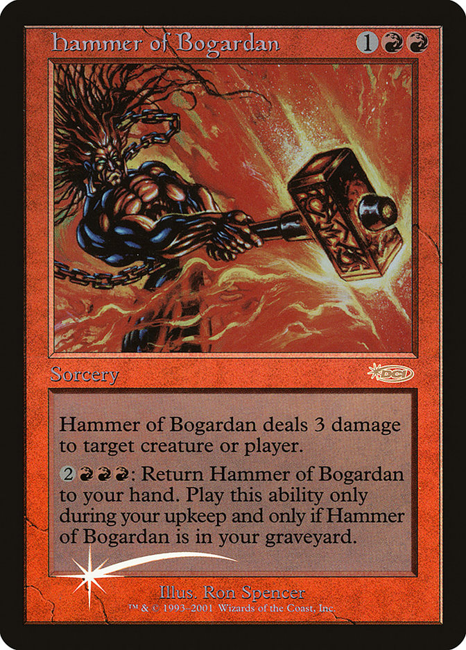 Hammer of Bogardan [Judge Gift Cards 2002] MTG Single Magic: The Gathering | Red Claw Gaming