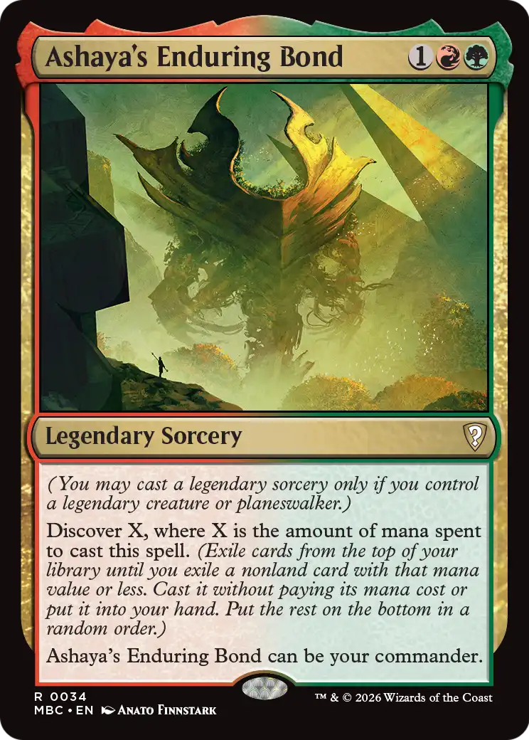 Ashaya's Enduring Bond [Mystery Booster: Commander Edition] | Red Claw Gaming