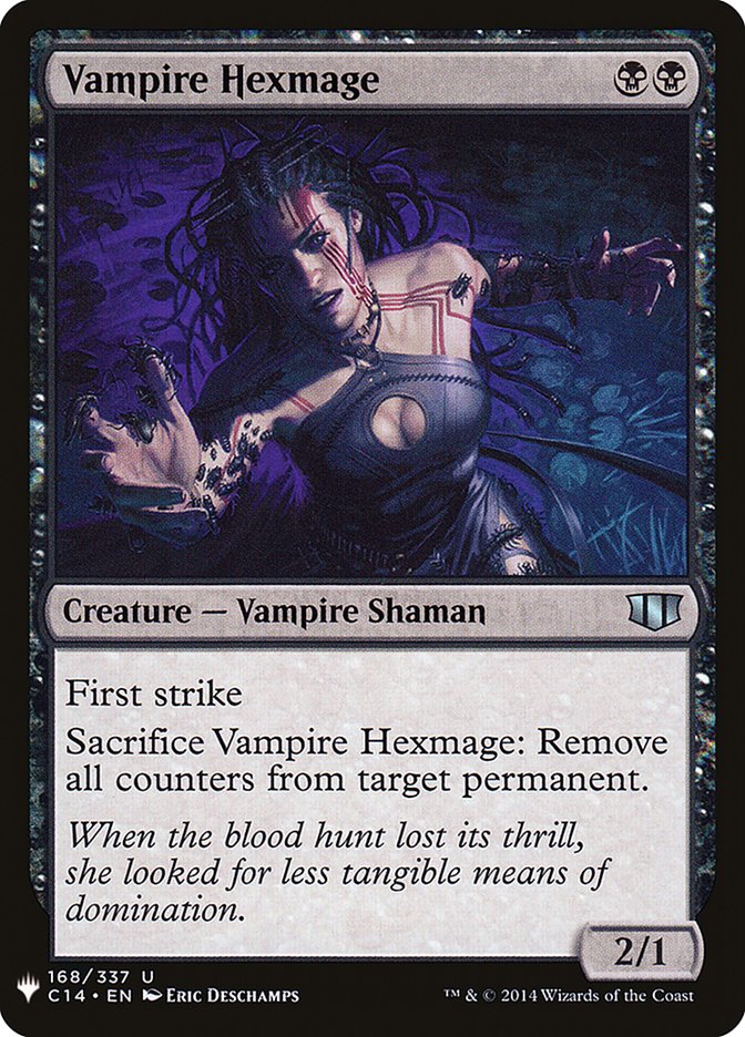 Vampire Hexmage [Mystery Booster] MTG Single Magic: The Gathering | Red Claw Gaming