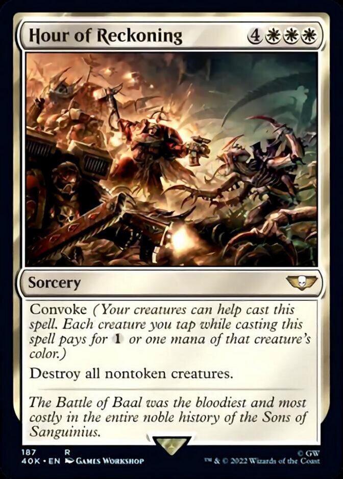 Hour of Reckoning [Warhammer 40,000] MTG Single Magic: The Gathering | Red Claw Gaming