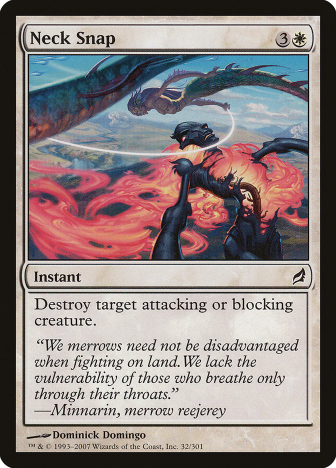 Neck Snap [Lorwyn] MTG Single Magic: The Gathering | Red Claw Gaming