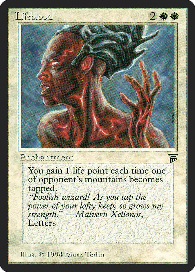 Lifeblood [Legends] MTG Single Magic: The Gathering | Red Claw Gaming