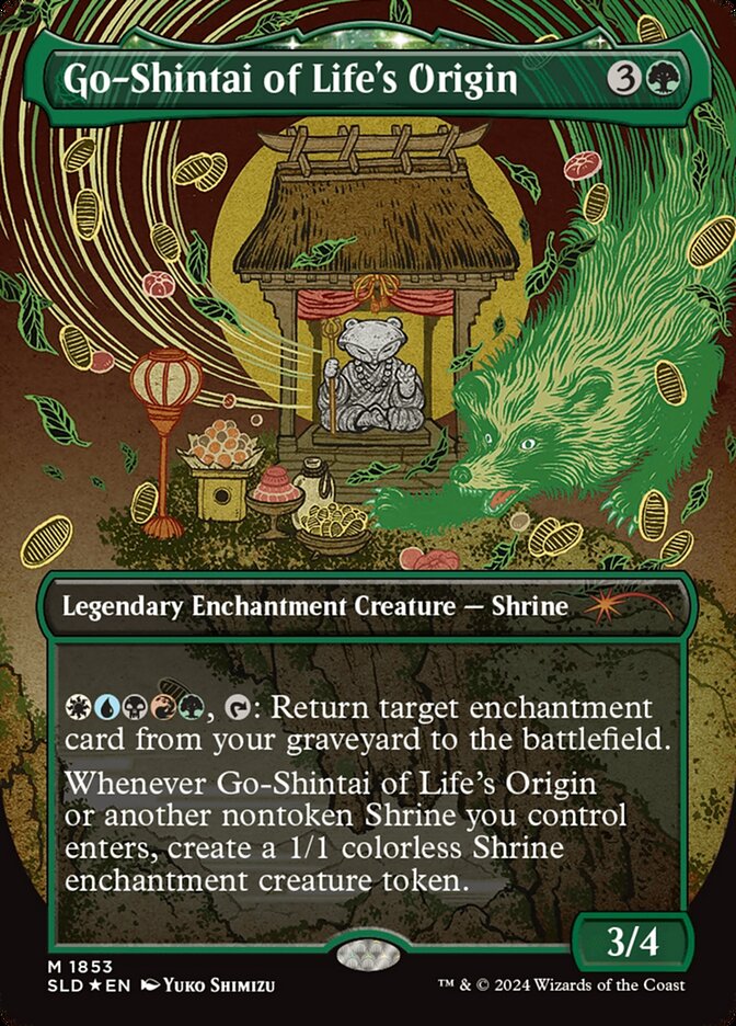Go-Shintai of Life's Origin (Display Commander) - Thick Stock [Secret Lair Drop Series] MTG Single Magic: The Gathering | Red Claw Gaming