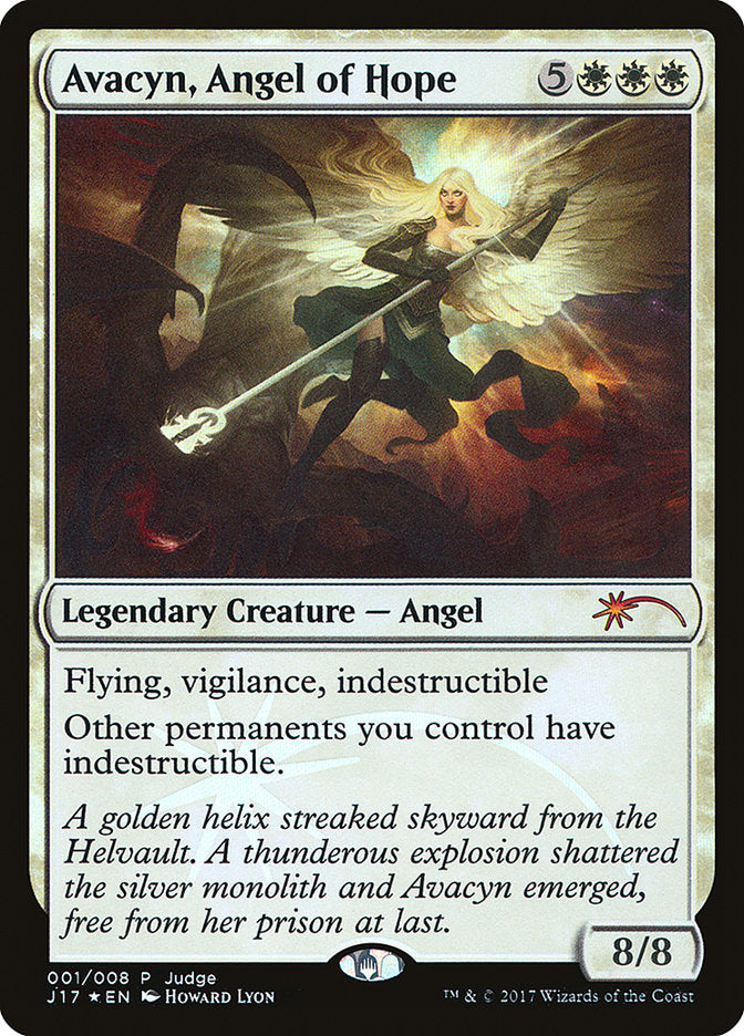 Avacyn, Angel of Hope [Judge Gift Cards 2017] MTG Single Magic: The Gathering | Red Claw Gaming