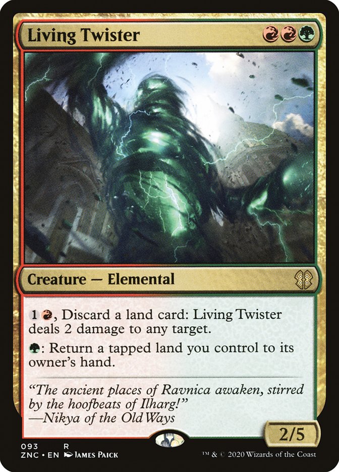 Living Twister [Zendikar Rising Commander] MTG Single Magic: The Gathering | Red Claw Gaming