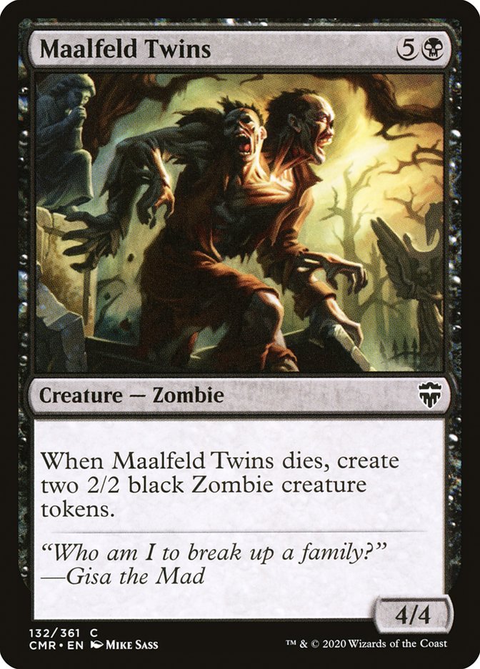 Maalfeld Twins [Commander Legends] MTG Single Magic: The Gathering | Red Claw Gaming