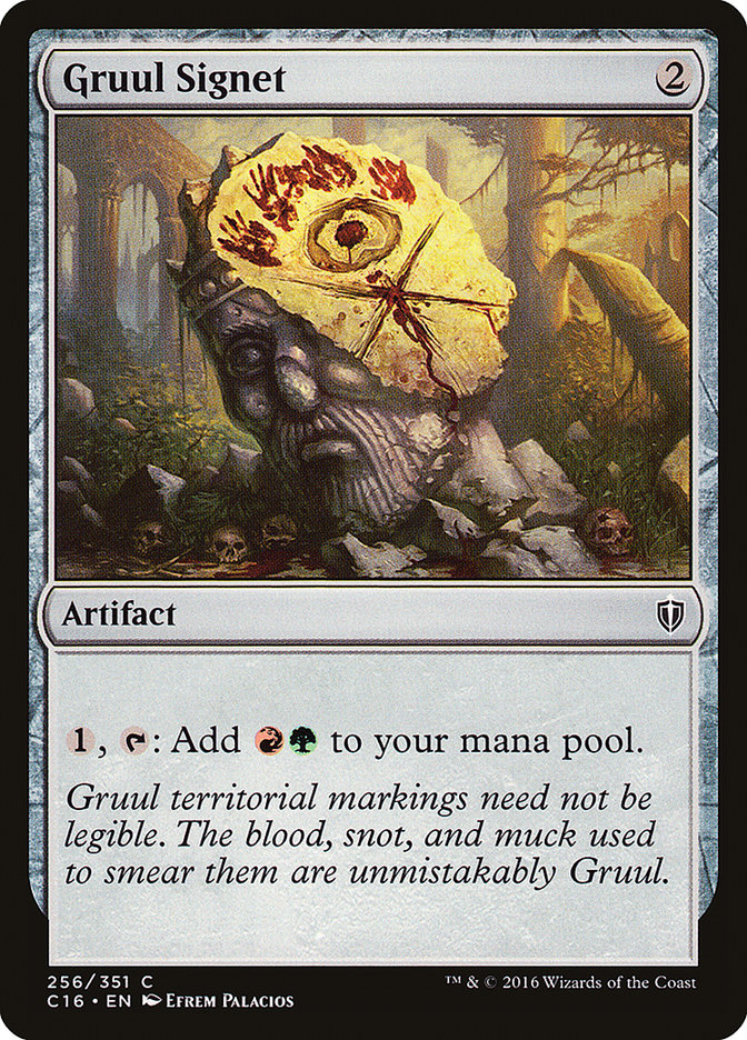 Gruul Signet [Commander 2016] MTG Single Magic: The Gathering | Red Claw Gaming