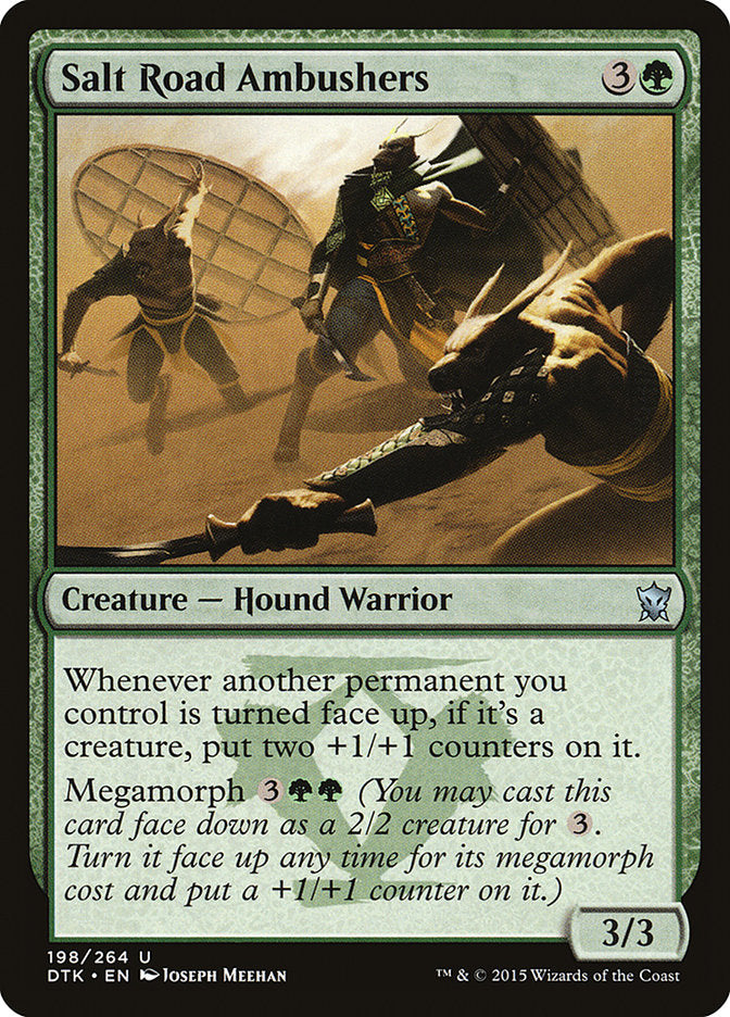 Salt Road Ambushers [Dragons of Tarkir] MTG Single Magic: The Gathering | Red Claw Gaming