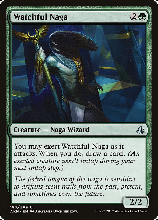 Watchful Naga [Amonkhet] MTG Single Magic: The Gathering | Red Claw Gaming