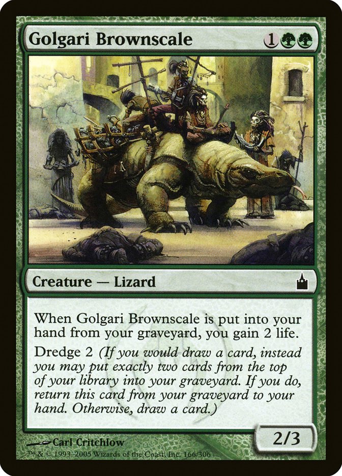 Golgari Brownscale [Ravnica: City of Guilds] MTG Single Magic: The Gathering | Red Claw Gaming