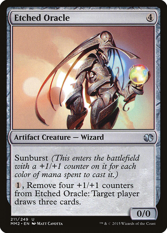Etched Oracle [Modern Masters 2015] MTG Single Magic: The Gathering | Red Claw Gaming