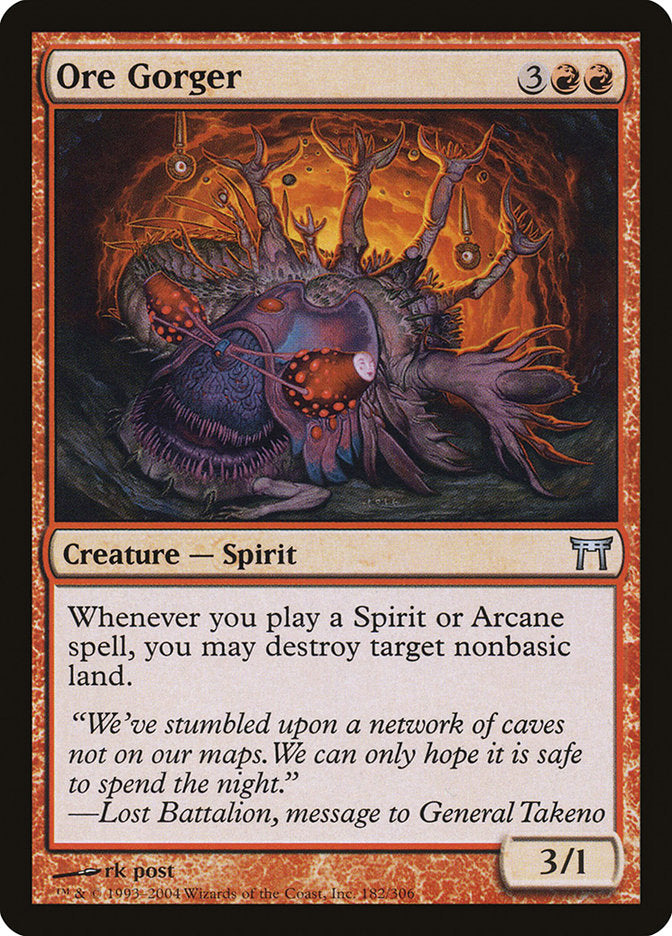 Ore Gorger [Champions of Kamigawa] MTG Single Magic: The Gathering | Red Claw Gaming