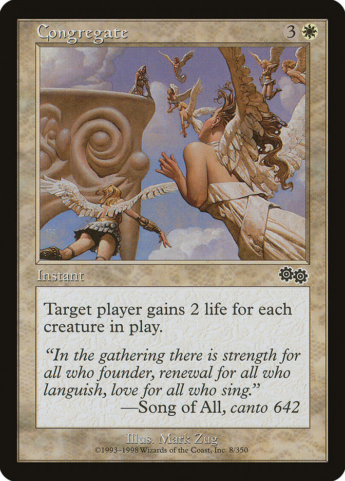 Congregate [Urza's Saga] MTG Single Magic: The Gathering | Red Claw Gaming