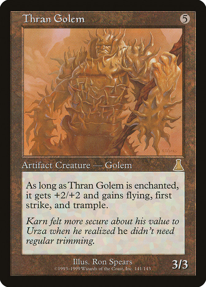 Thran Golem [Urza's Destiny] MTG Single Magic: The Gathering | Red Claw Gaming