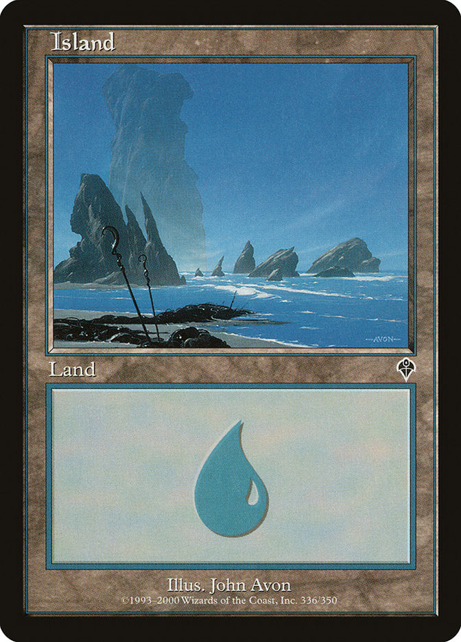 Island (336) [Invasion] MTG Single Magic: The Gathering | Red Claw Gaming