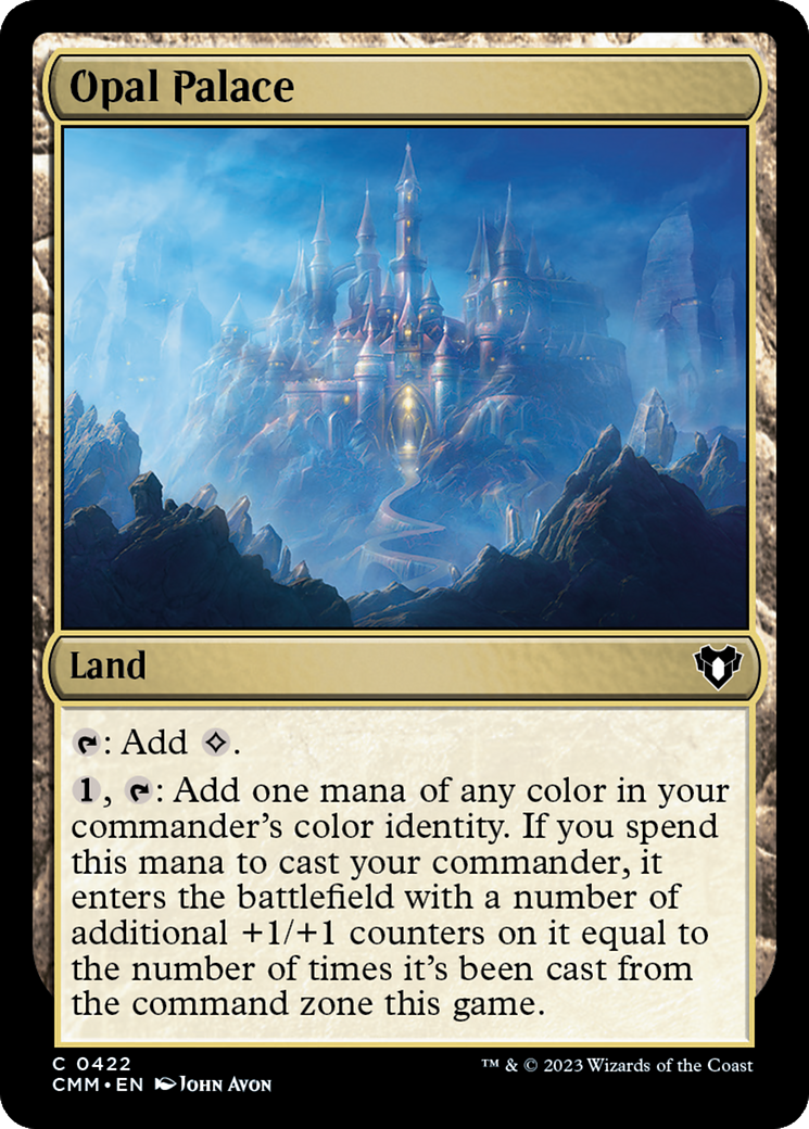 Opal Palace [Commander Masters] MTG Single Magic: The Gathering | Red Claw Gaming