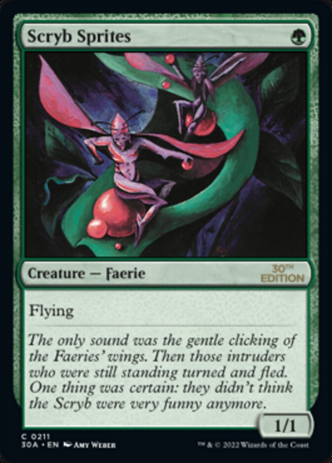 Scryb Sprites [30th Anniversary Edition] MTG Single Magic: The Gathering | Red Claw Gaming
