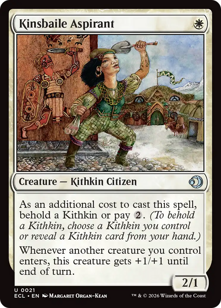 Kinsbaile Aspirant [Lorwyn Eclipsed] MTG Single Magic: The Gathering | Red Claw Gaming
