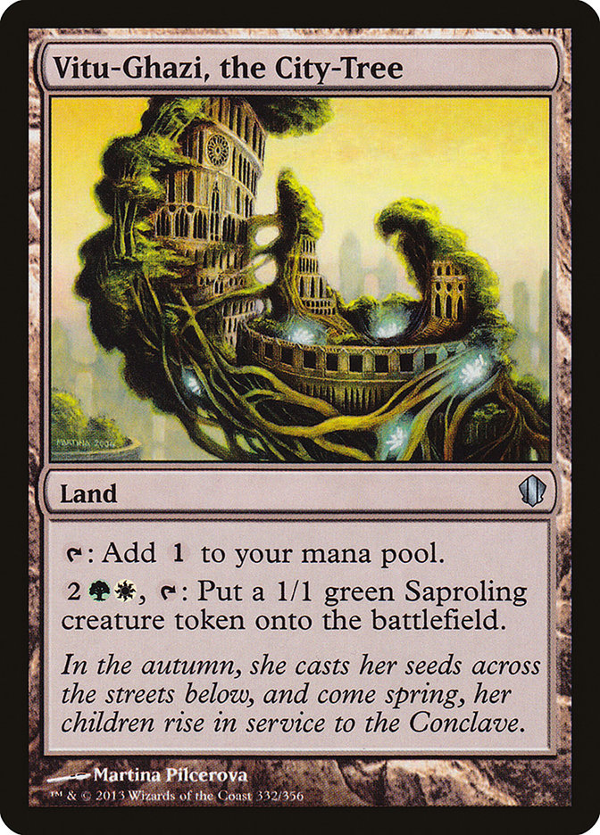 Vitu-Ghazi, the City-Tree [Commander 2013] MTG Single Magic: The Gathering | Red Claw Gaming