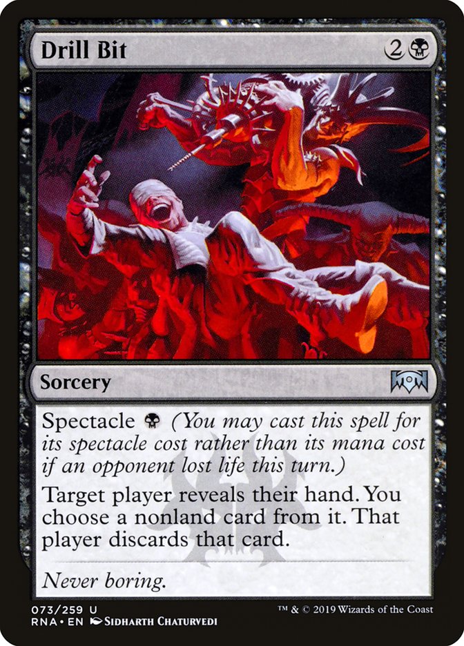 Drill Bit [Ravnica Allegiance] MTG Single Magic: The Gathering | Red Claw Gaming