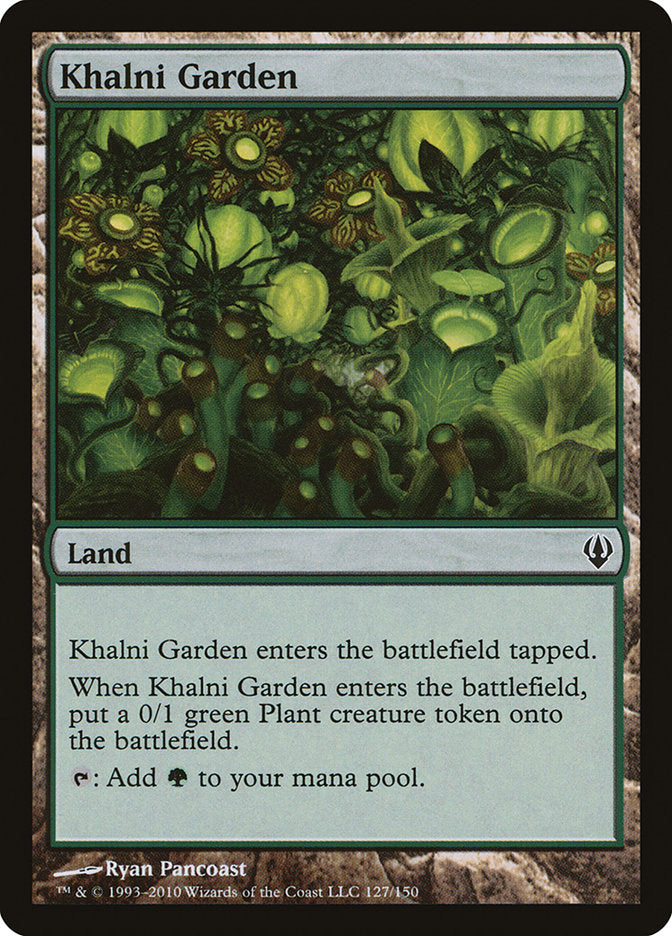 Khalni Garden [Archenemy] MTG Single Magic: The Gathering | Red Claw Gaming