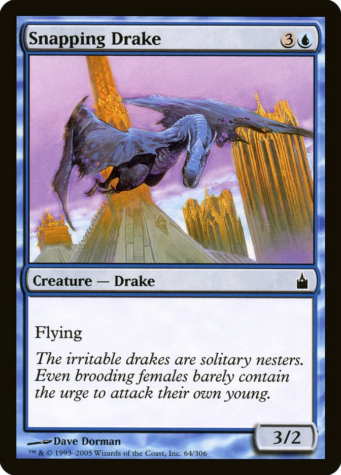 Snapping Drake [Ravnica: City of Guilds] MTG Single Magic: The Gathering | Red Claw Gaming
