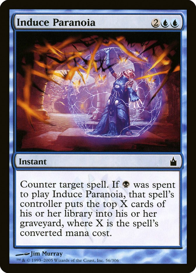 Induce Paranoia [Ravnica: City of Guilds] MTG Single Magic: The Gathering | Red Claw Gaming