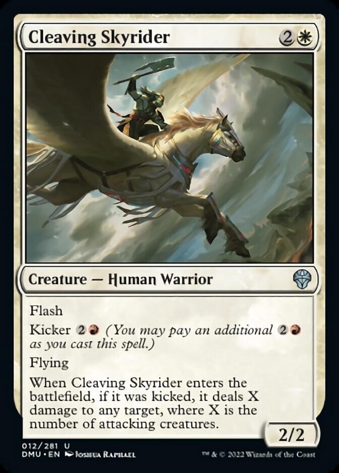 Cleaving Skyrider [Dominaria United] MTG Single Magic: The Gathering | Red Claw Gaming