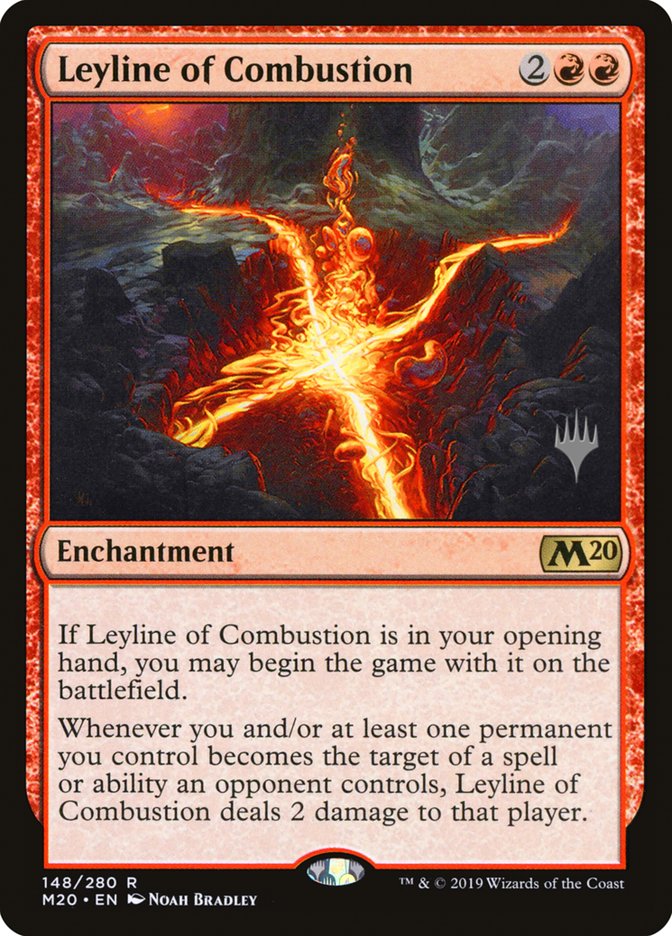 Leyline of Combustion (Promo Pack) [Core Set 2020 Promos] MTG Single Magic: The Gathering | Red Claw Gaming