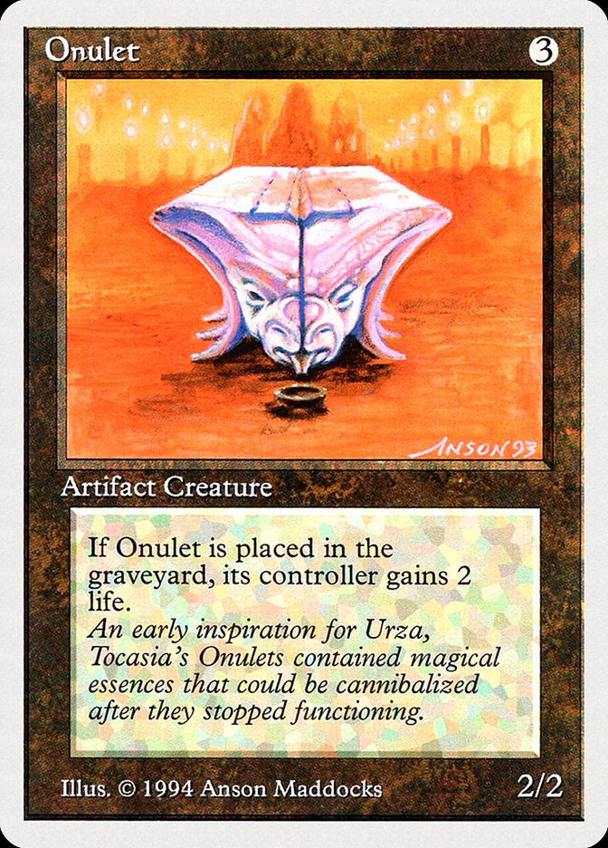 Onulet [Summer Magic / Edgar] MTG Single Magic: The Gathering | Red Claw Gaming