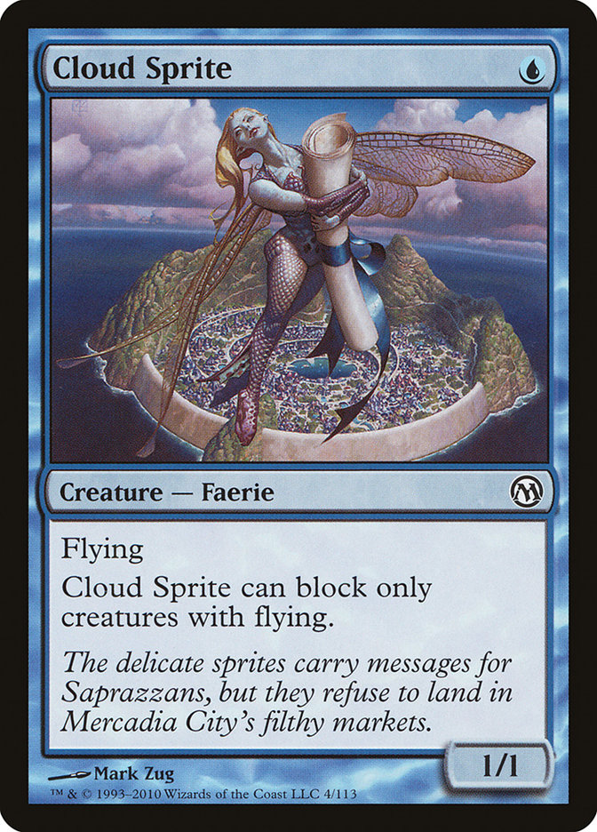 Cloud Sprite [Duels of the Planeswalkers] MTG Single Magic: The Gathering | Red Claw Gaming