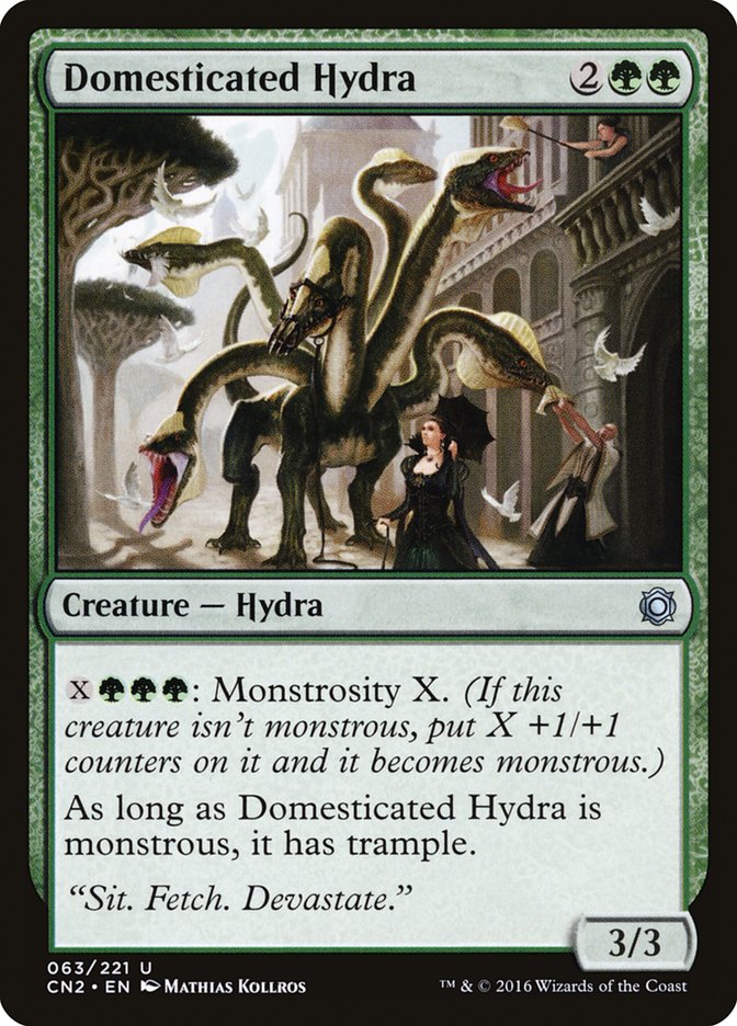 Domesticated Hydra [Conspiracy: Take the Crown] MTG Single Magic: The Gathering | Red Claw Gaming