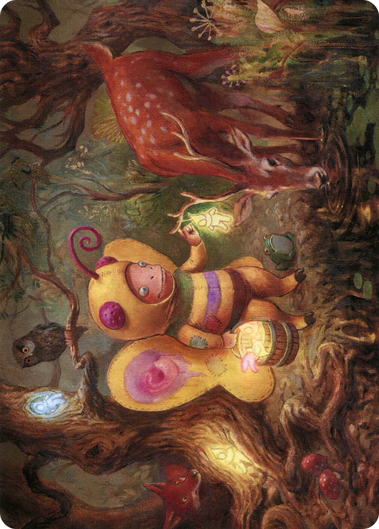 Glimmer Bairn Art Card [Modern Horizons 2 Art Series] MTG Single Magic: The Gathering    | Red Claw Gaming