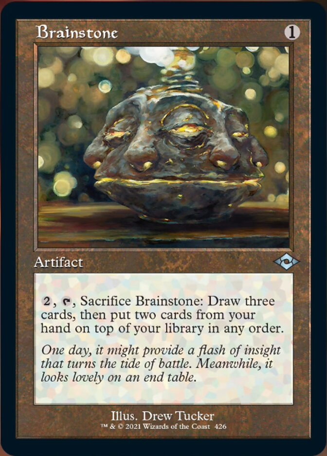 Brainstone (Retro) [Modern Horizons 2] MTG Single Magic: The Gathering | Red Claw Gaming