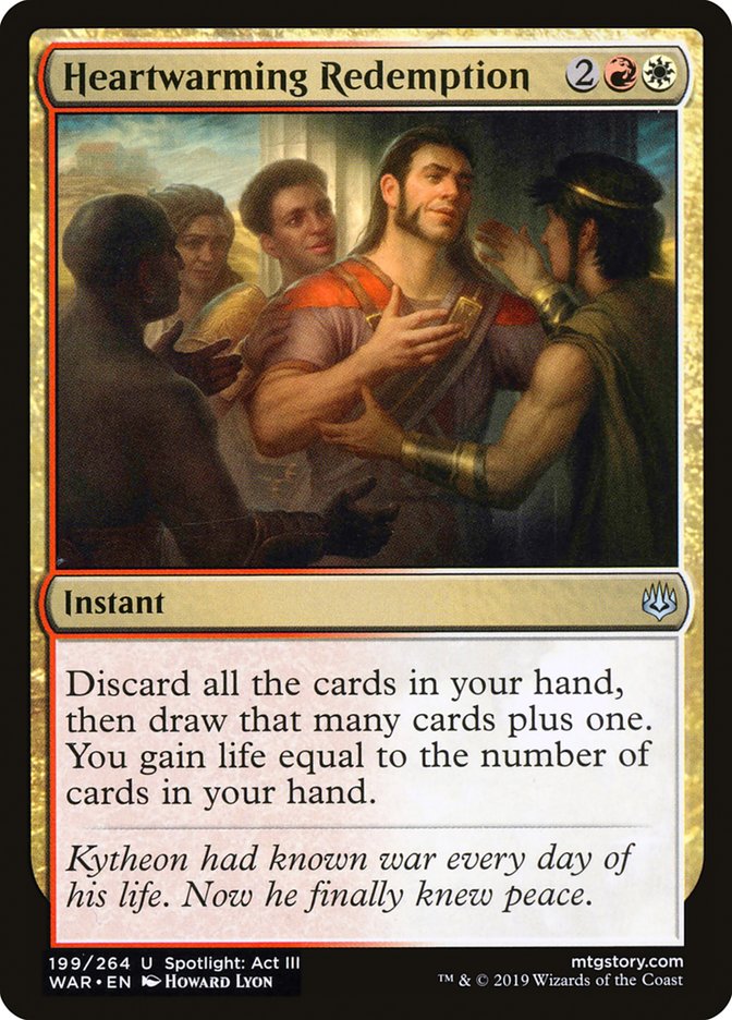 Heartwarming Redemption [War of the Spark] MTG Single Magic: The Gathering | Red Claw Gaming