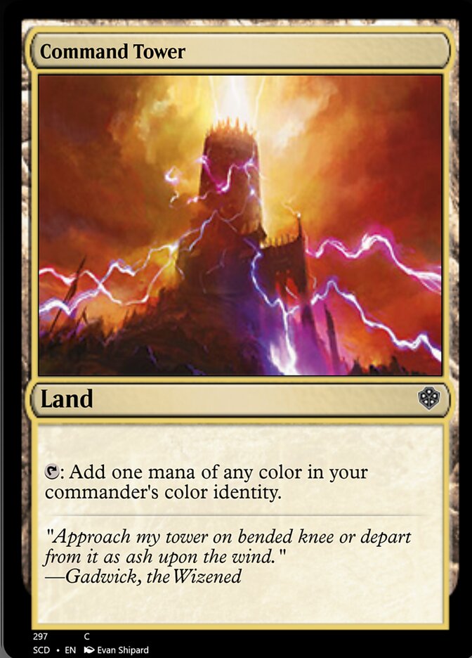 Command Tower [Starter Commander Decks] MTG Single Magic: The Gathering | Red Claw Gaming
