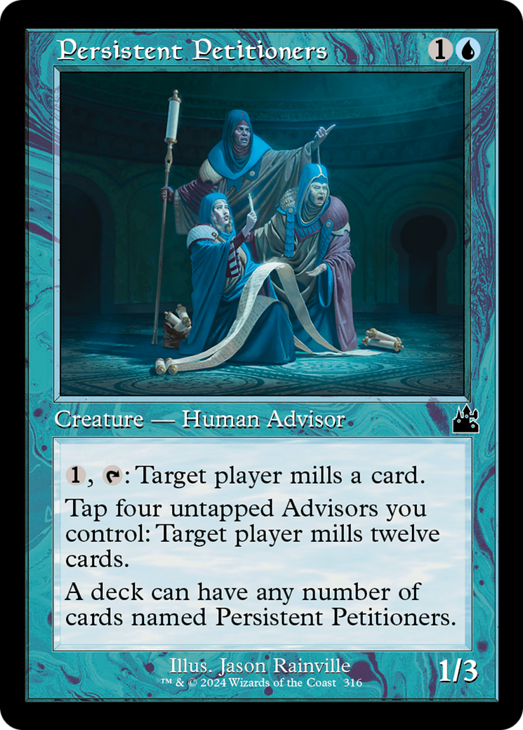 Persistent Petitioners (Retro Frame) [Ravnica Remastered] MTG Single Magic: The Gathering | Red Claw Gaming