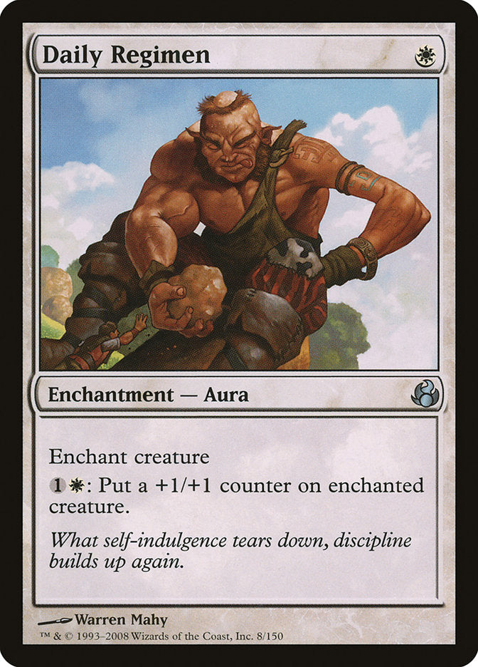 Daily Regimen [Morningtide] MTG Single Magic: The Gathering | Red Claw Gaming