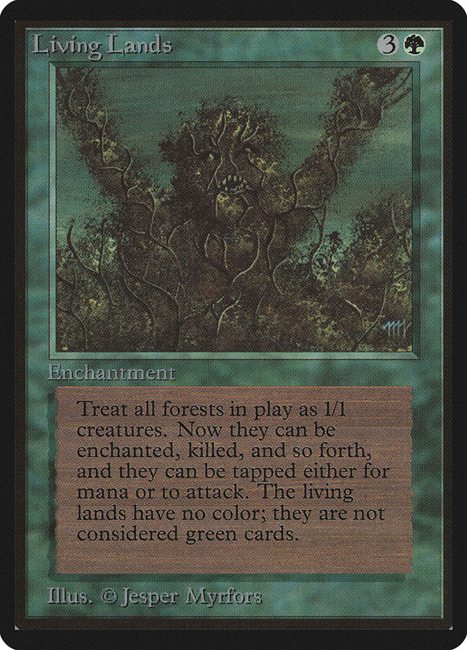 Living Lands [Beta Edition] MTG Single Magic: The Gathering | Red Claw Gaming