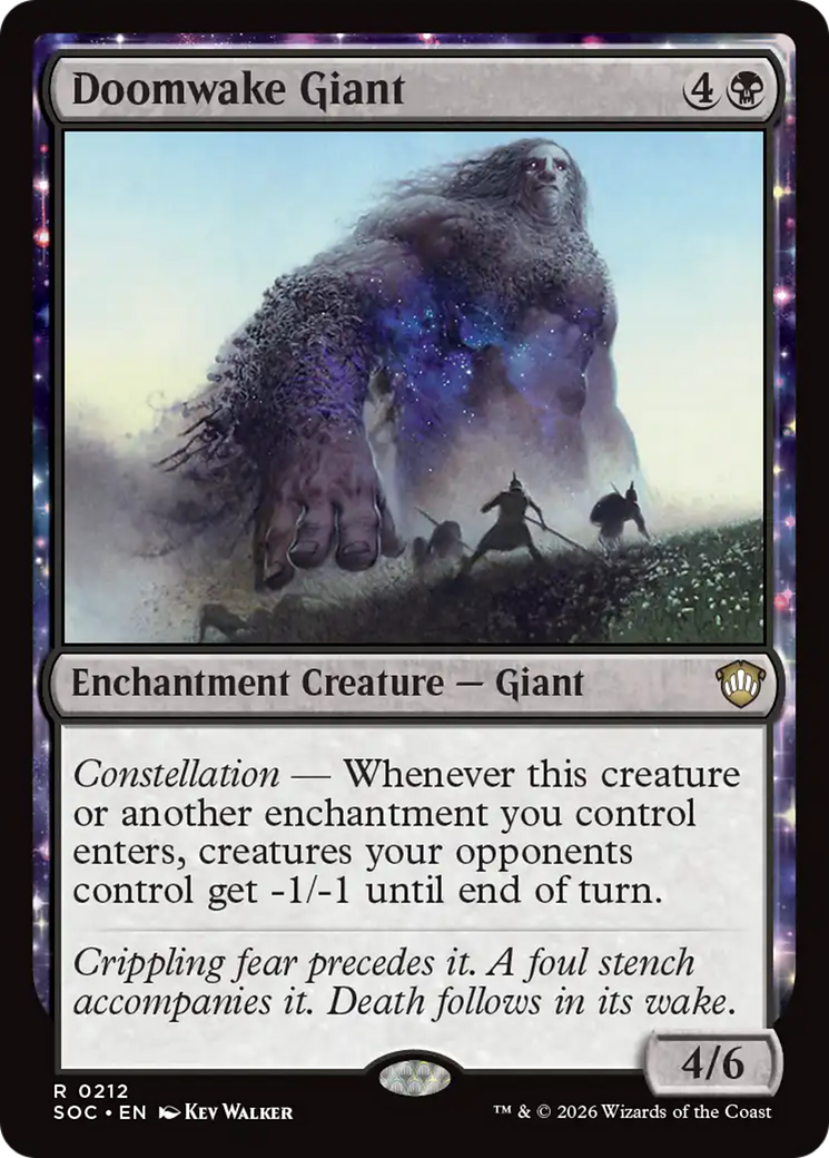 Doomwake Giant [Secrets of Strixhaven Commander] MTG Single Magic: The Gathering | Red Claw Gaming