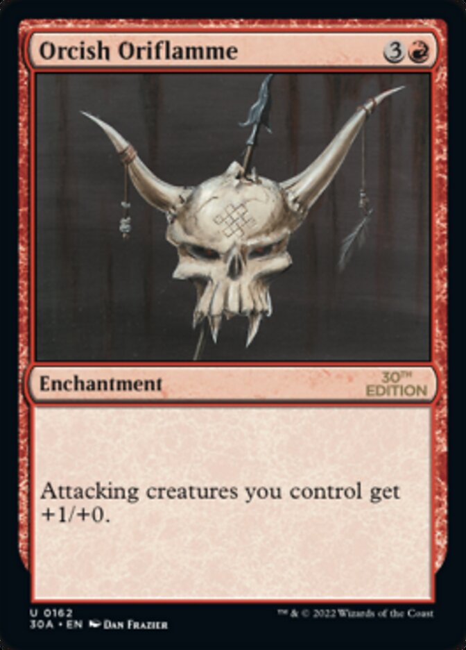 Orcish Oriflamme [30th Anniversary Edition] MTG Single Magic: The Gathering | Red Claw Gaming