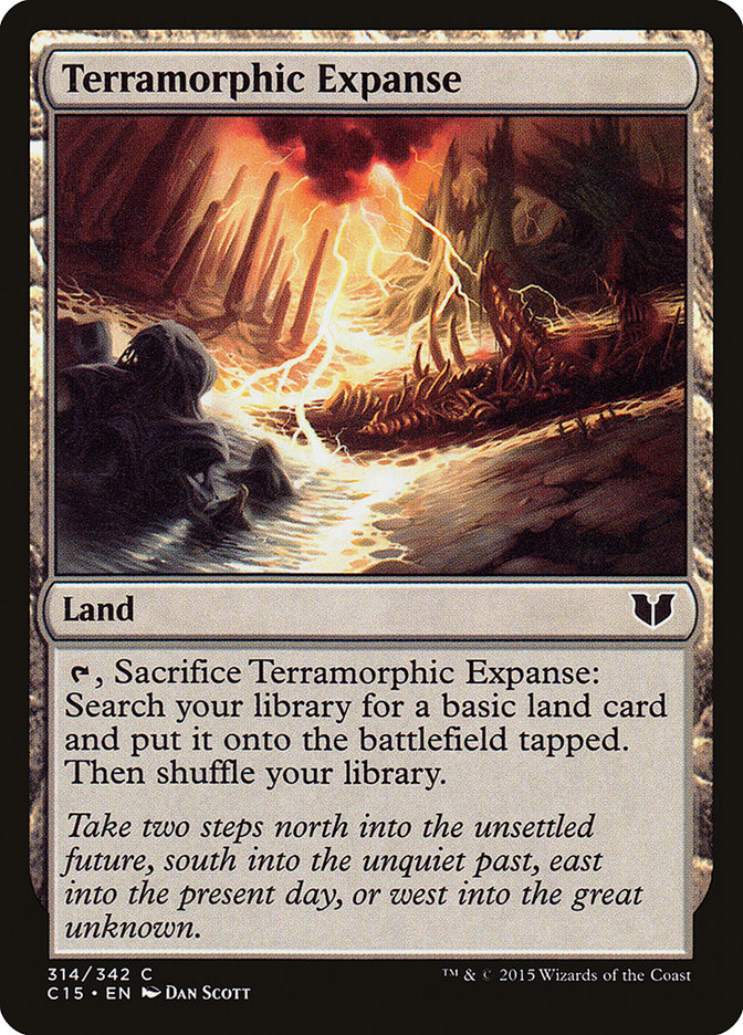 Terramorphic Expanse [Commander 2015] MTG Single Magic: The Gathering | Red Claw Gaming