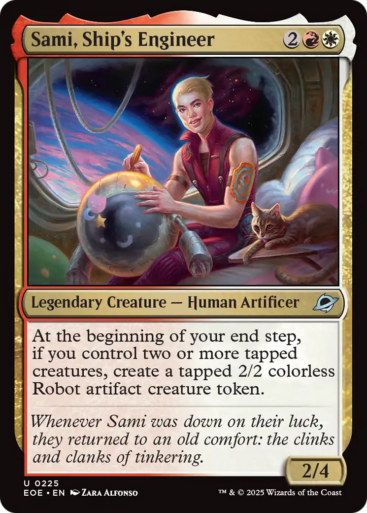 Sami, Ship's Engineer [Edge of Eternities] MTG Single Magic: The Gathering | Red Claw Gaming