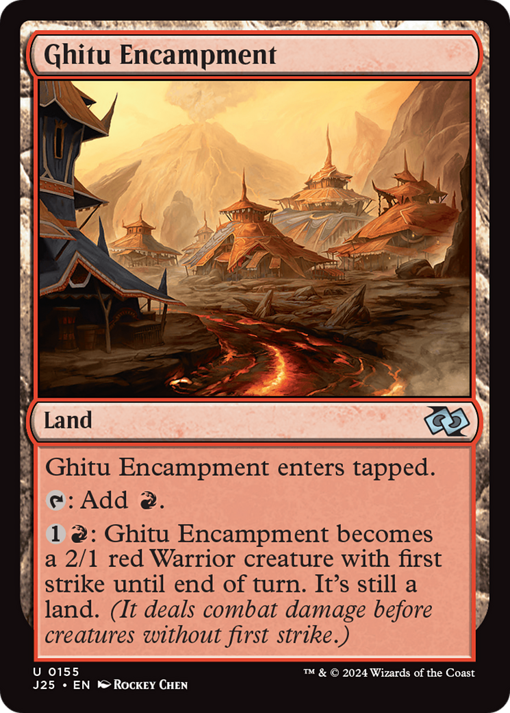 Ghitu Encampment [Foundations Jumpstart] MTG Single Magic: The Gathering | Red Claw Gaming