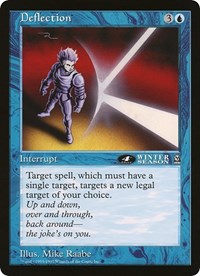 Deflection (4th Place) (Oversized) [Oversize Cards] MTG Single Magic: The Gathering | Red Claw Gaming
